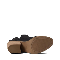 Toms Everly Cutout 10018905 (Black Leather)