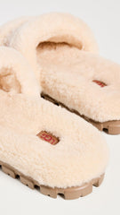 UGG Women's Cozetta Ugg Braid Slipper, Natural