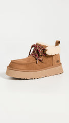 UGG Women's Funkarra Cabin Cuff Slipper, Chestnut