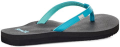 Women's Shoes Sanuk YOGA JOY Flip Flop Toe Post Sandals SWS10275 SCUBA BLUE