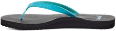 Women's Shoes Sanuk YOGA JOY Flip Flop Toe Post Sandals SWS10275 SCUBA BLUE