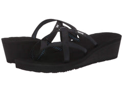 Teva MUSH MANDALYN WEDGE OLA 2 Wedge Sandals 1000099 BLACK