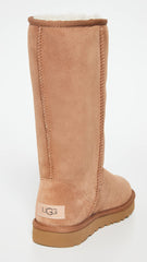 Women's Shoes UGG CLASSIC TALL II Slip On Sheepskin Boots 1016224 CHESTNUT