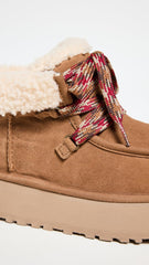 UGG Women's Funkarra Cabin Cuff Slipper, Chestnut
