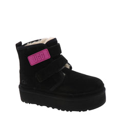 UGG Unisex-Child Neumel Platform Boot, Black