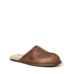 UGG Men's Scuff Slipper, Tan Leather