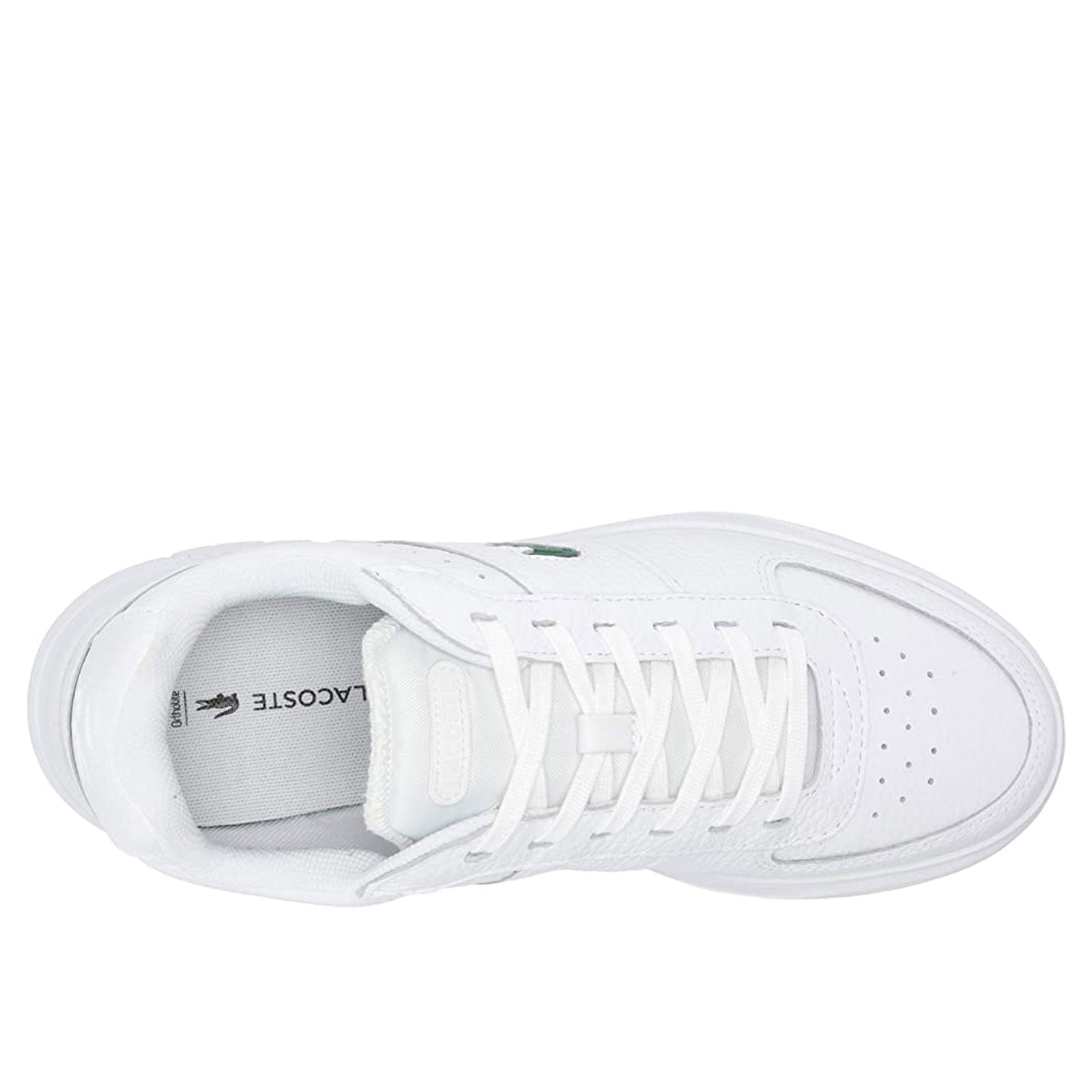 Lacoste game advance sneakers in triple white
