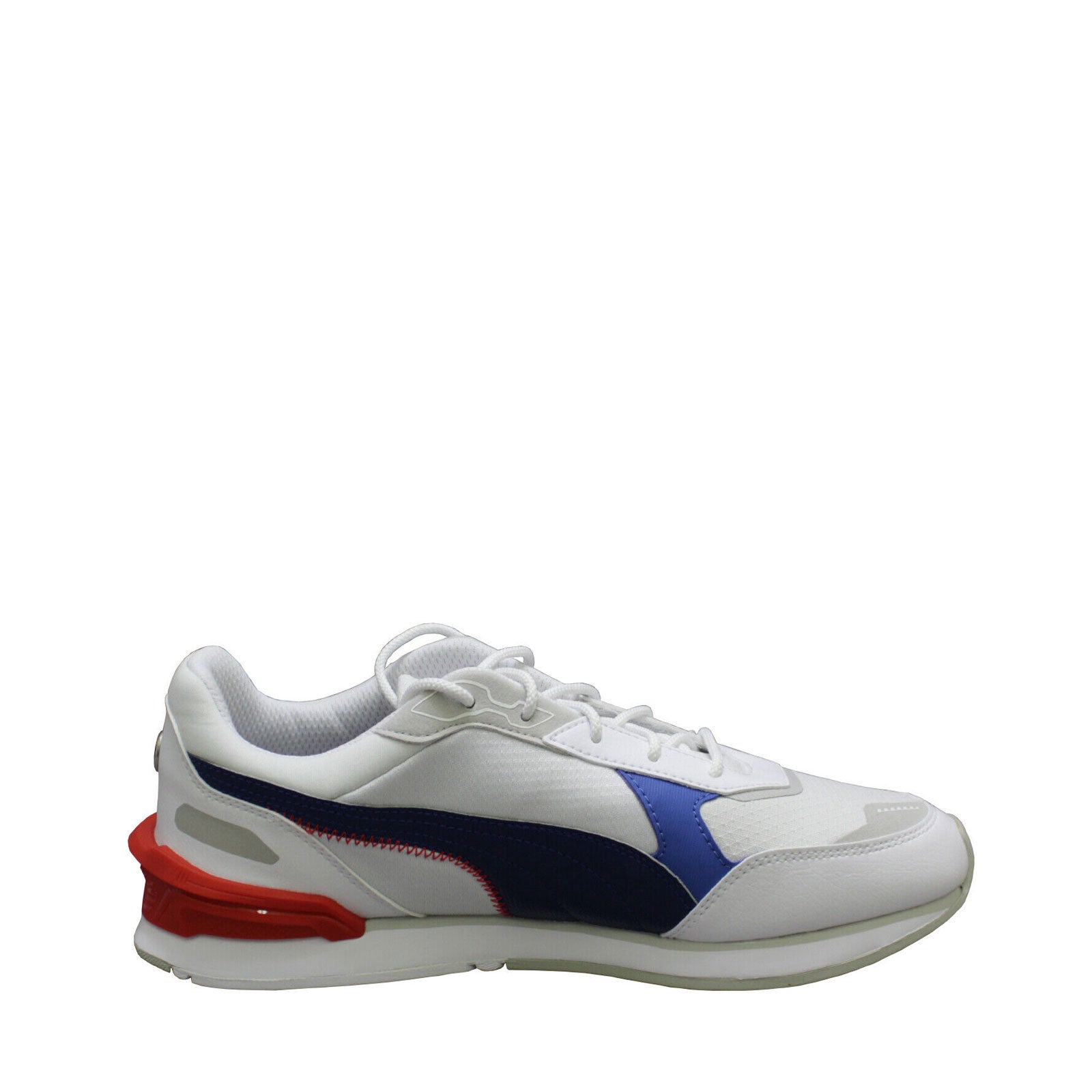 Puma Low Racer 30693902 (White / Estate Blue / Fiery Red) – Milano Shoes
