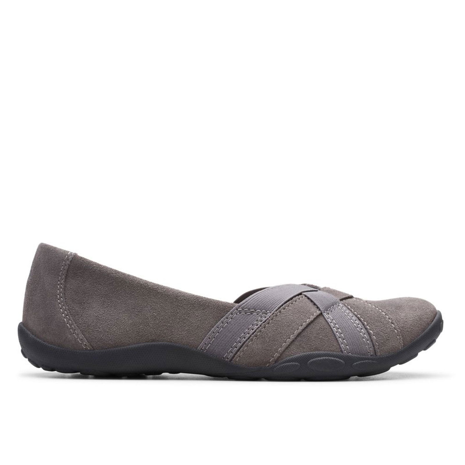 Clarks Haley Jay 46932 (Gray Suede)