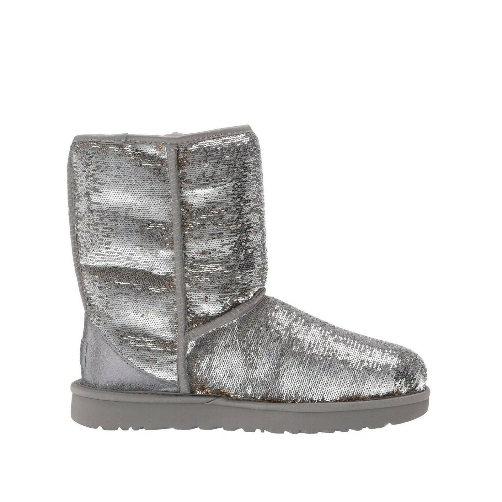 UGG Classic Short Cosmos Sequin-Silver/Gold