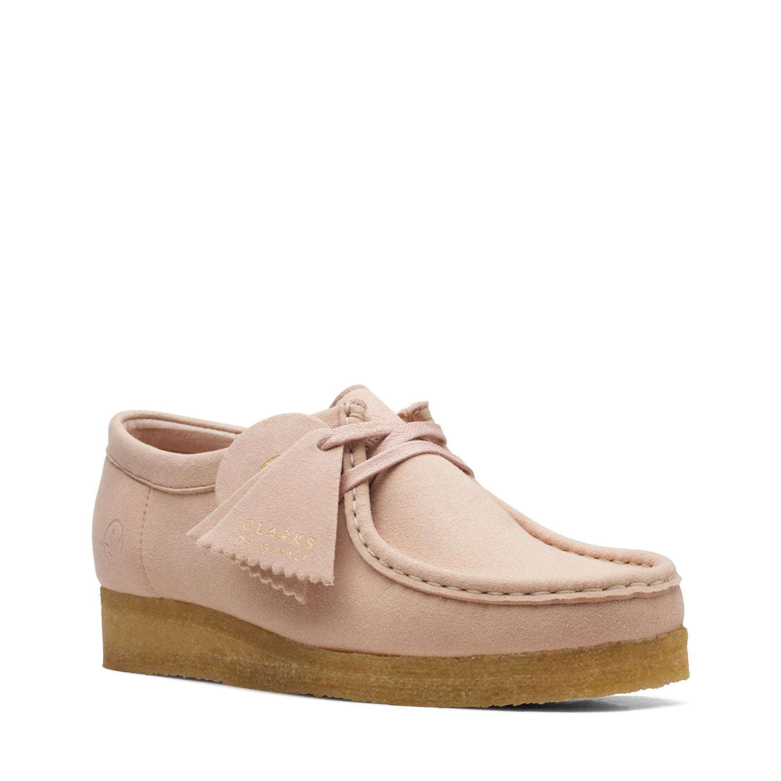 Clarks Wallabee 69435 (Blush Synthetic)