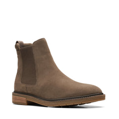 Clarks Clarkdale Hall 62257 (Stone Suede)