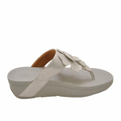 FitFlop Lottie Corsage Toe-Thong BF2-011 (Silver)