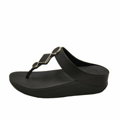 FitFlop Leia Toe-Thong BE4-090 (All Black)