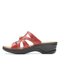 LEXI MYRTLE Red Leather - 26126483 by Clarks