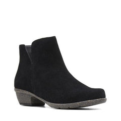 Wilrose Frost Black Sde - 26136060 by Clarks