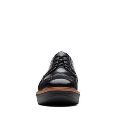 Teadale Maira Black Leather - 26136354 by Clarks