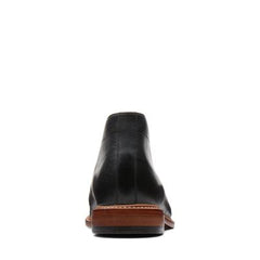 No16 Soft Mid Black Leather - 26137323 by Clarks