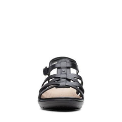 Loomis Katey Black Leather - 26140815 by Clarks