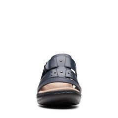 Lexi Juno Navy Leather - 26143173 by Clarks
