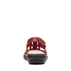 Leisa Skip Red Leather - 26145846 by Clarks