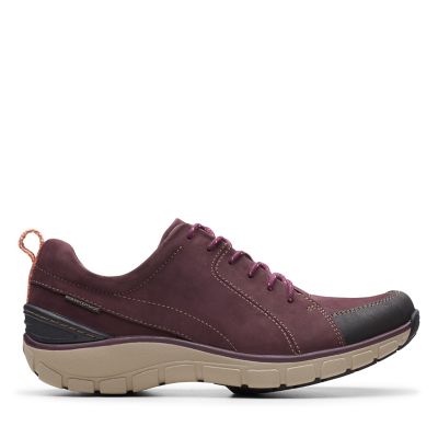 Wave Go Aubergine Combi - 26146114 by Clarks
