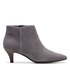 Linvale Sea Grey Suede - 26146788 by Clarks
