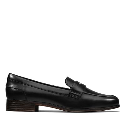 Hamble Loafer Black Leather - 26147739 by Clarks