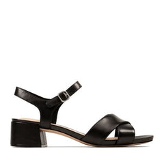 Sheer35 Strap Black Leather - 26148433 by Clarks