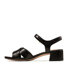 Sheer35 Strap Black Leather - 26148433 by Clarks