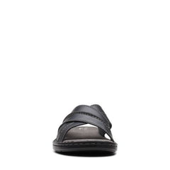 Malone Cross Blk Smooth Lea - 26150620 by Clarks
