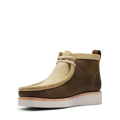 Wallabee Hike Beeswax Combi - 26150815 by Clarks