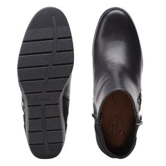 Madera Lo 2 Black Leather - 26151709 by Clarks