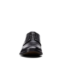 Treymore Cap Black Leather - 26152510 by Clarks