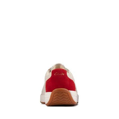 Hero Air Lace White/Red - 26152877 by Clarks