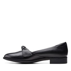 Trish Wave Black Leather - 26153309 by Clarks