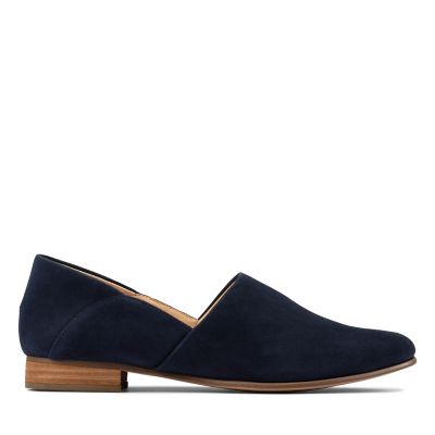 Pure Tone Navy Suede - 26154148 by Clarks