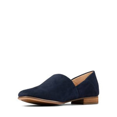 Pure Tone Navy Suede - 26154148 by Clarks