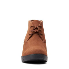 Madera Lace Tan Suede - 26154499 by Clarks