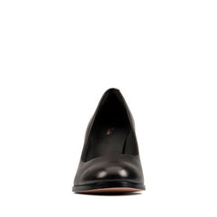 Kaylin Cara 2 Black Leather - 26154701 by Clarks