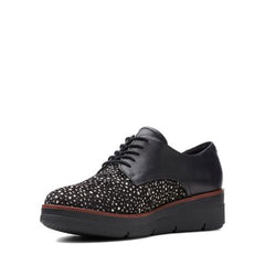Shaylin Lace Black Combi - 26155339 by Clarks