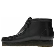 Clarks Wallabee Boot 55512 (Black Leather)