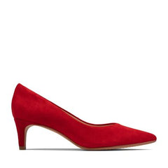 Laina55 Court2 Red Suede - 26156599 by Clarks