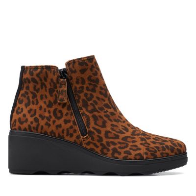 Mazy Eastham Leopard Print - 26156755 by Clarks