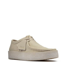 Wallabee Cup White Nubuck - 26158153 by Clarks