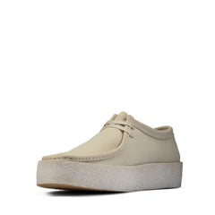 Wallabee Cup White Nubuck - 26158153 by Clarks