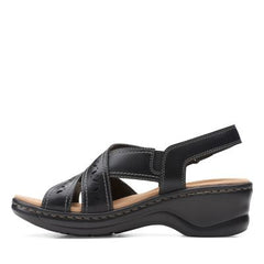 Lexi Pearl Black Leather - 26158210 by Clarks