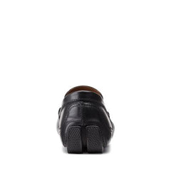 Markman Plain Black Leather - 26158707 by Clarks