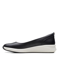 Un Rio Vibe Black Leather - 26159096 by Clarks