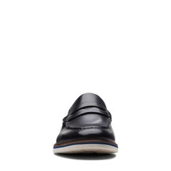 Malwood Step Black Leather - 26159574 by Clarks